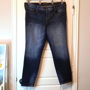 TORRID SZ 20 LUXE SKINNY FADED